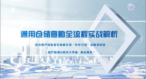 科技賦能，安全護航——陽光財險攜手伙伴以信息技術(shù)共筑倉儲安全新篇章